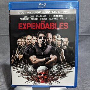 The Expendables Blu-ray 2010 Action Stallone Statham Willis Director